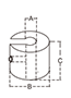 Single Piece Cable Clamp 2